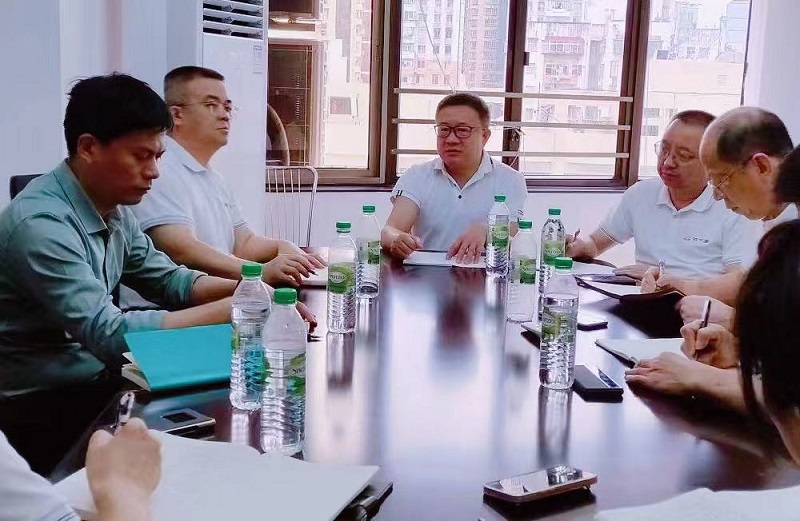 湖南粮油集团党委书记、董事长叶蓁一行到深圳华实高公司调研